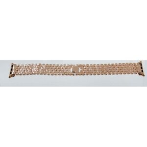 My Pretty Strap Rose Gold Apple Watch Band 38/40/41/42mm Circular Link Bracelet